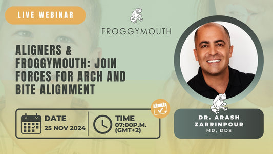 Aligners & Froggymouth: Join Forces for Arch and Bite Alignment